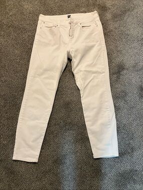 Gap white denim